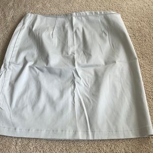 Light blue skirt